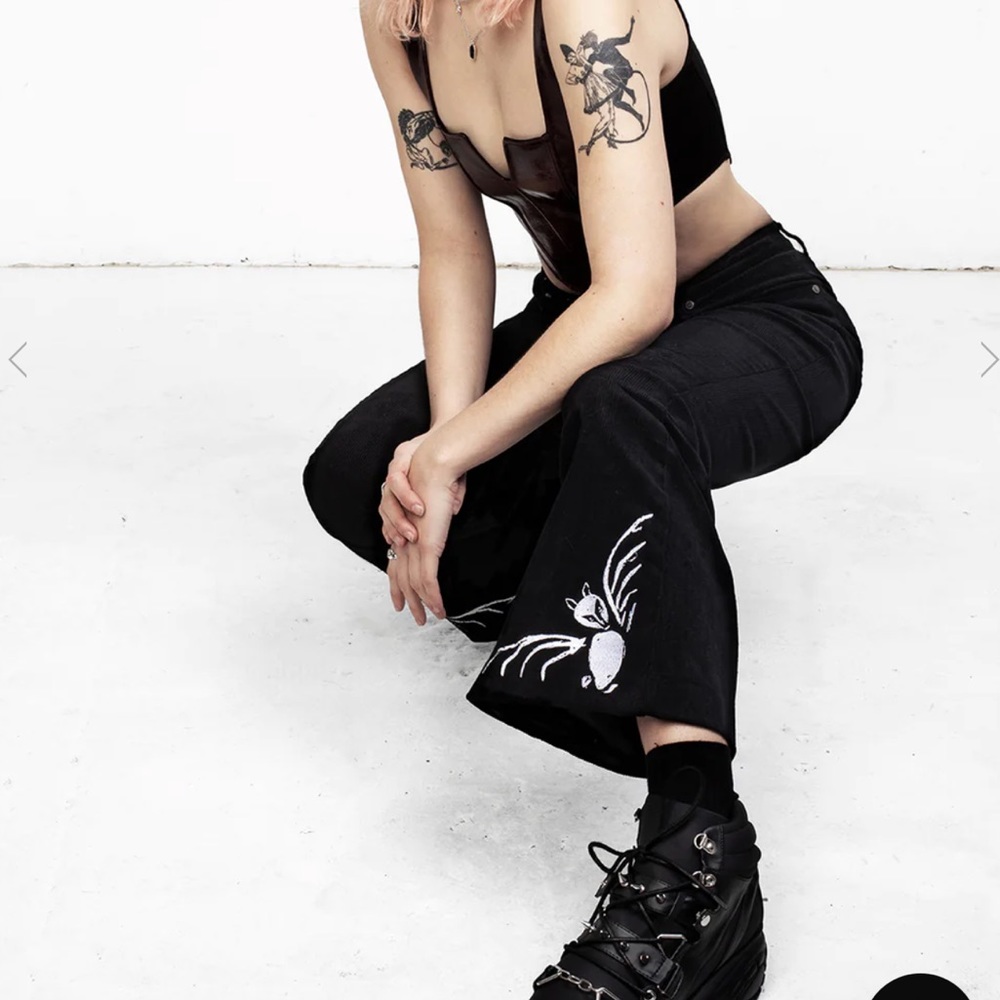 NWT Disturbia Pipistrelle Flared Bat Cords